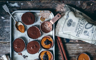 Peanut Butter Cups with Chocolate Protein